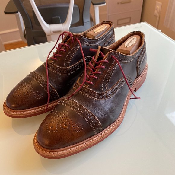 Allen Edmonds Strandmok Brown W Shoe 